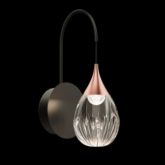 Delight Collection MB24001004-1A copper/clear Настенный светильник, изображение 2