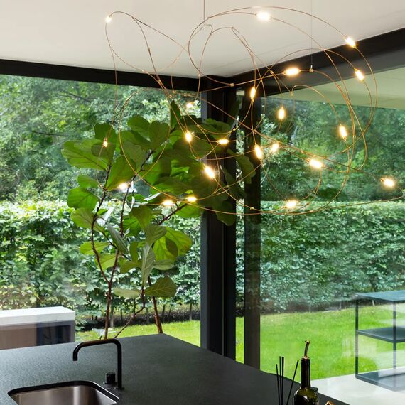 Delight Collection 10154P/L1500 gold Подвесной светильник, изображение 2