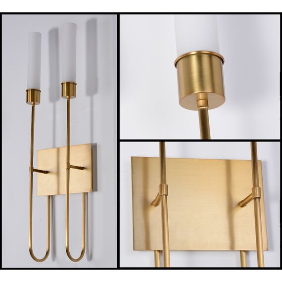 Delight Collection BRWL7035 antique brass Настенный светильник, изображение 2