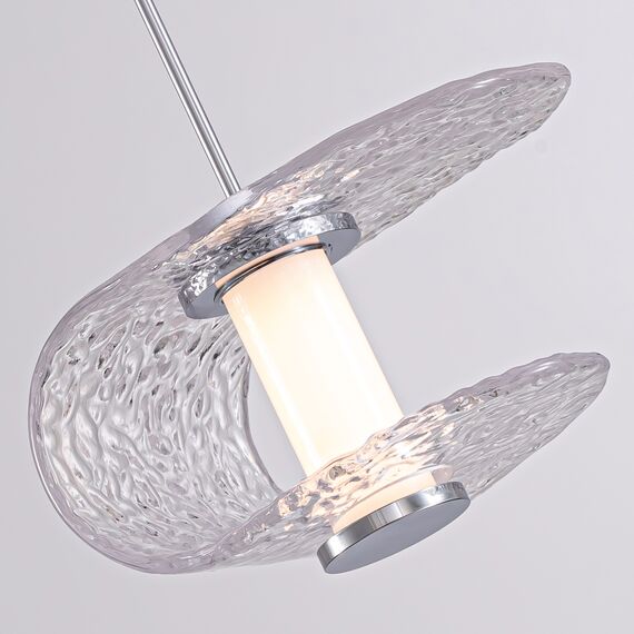 Delight Collection MD24020901-1A chrome/clear Подвесной светильник, изображение 4