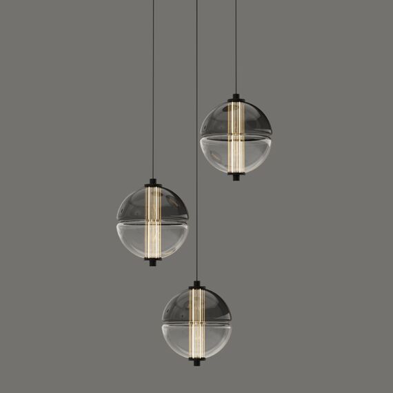 Delight Collection MD24022079-3A black/smoky Подвесной светильник