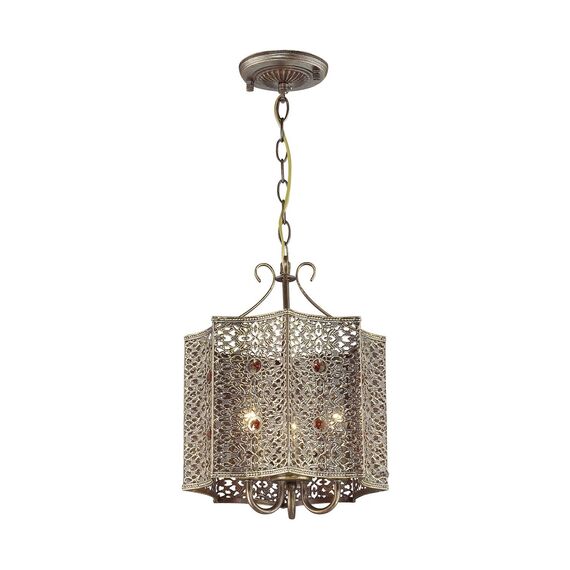 Favourite 1624-3P, люстра подвесная, D288xH450/1185, 3xE14x40W, excluded