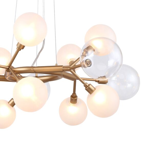 Favourite 2515-10P, люстра подвесная, D680xH380/1100, 10xG9x40W, excluded, изображение 6