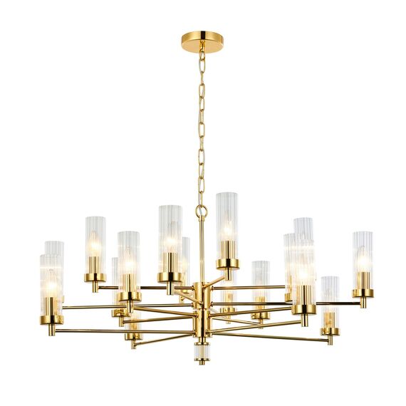 Favourite 2673-16P, подвесная люстра, D850xH410/1410, 16xE14x40W, excluded