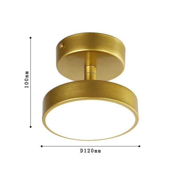 F-Promo 3059-1P, потолочный светильник, D120xH100, LEDx10W, 800LM, 4000K, included, изображение 3