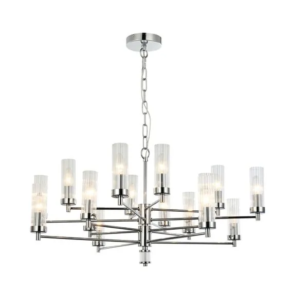 Favourite 2672-16P, подвесная люстра, D850xH410/1410, 16xE14x40W, excluded