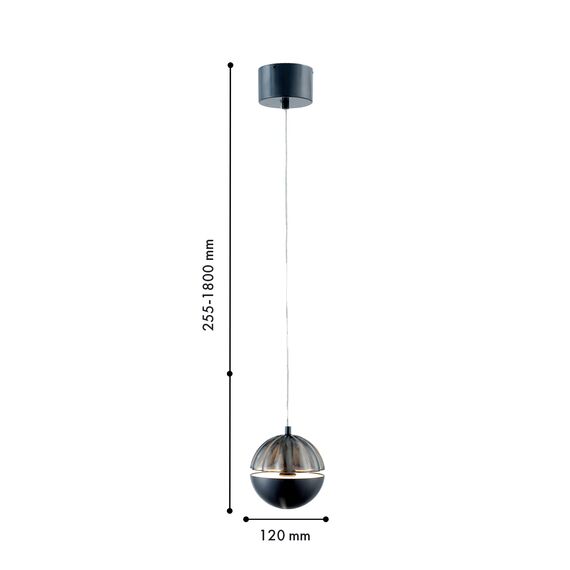 Favourite 4326-1P, подвес, D120xH255/1800, LEDx5W, 400LM, 4000K, included, изображение 2