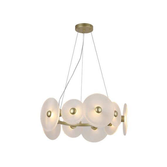 F-Promo 4605-8P, подвесная люстра, D520xH230/1200, 10xLEDx2W, 1600LM, 3000K, included