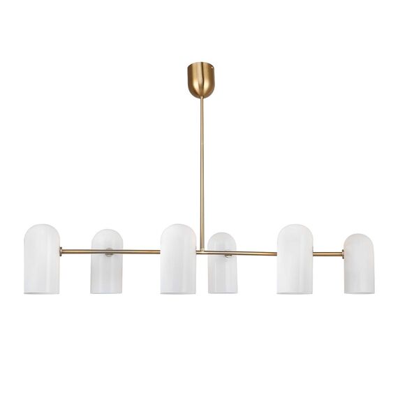 F-Promo 4619-6P, подвесная люстра, L990xW90xH425/725, 6xG9x40W, excluded, изображение 2