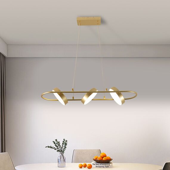 F-Promo 4677-3P, подвесная люстра, L730xW190xH145/1200, LEDx48W, 1700LM, 3000-6000K, IP20, included, remote control, изображение 4