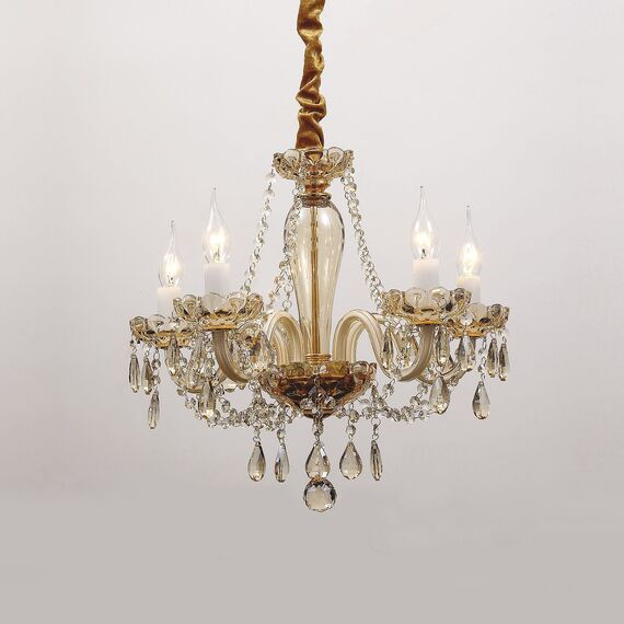 Favourite 1738-5P, люстра подвесная, D450xH450/1450, 5xE14x40W, excluded