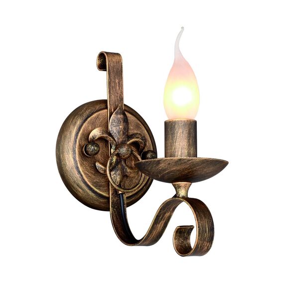 F-Promo 2159-1W, настенный светильник, D180xW120xH220, 1xE14x40W, excluded