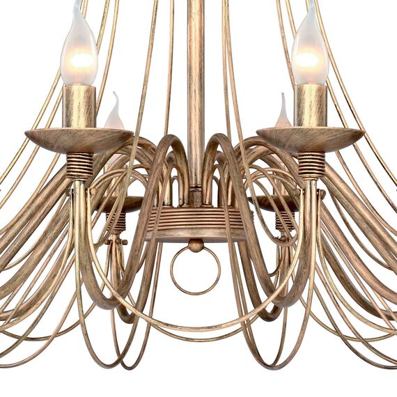 F-Promo 2163-12P, люстра подвесная, D920xH650/1350, 12xE14x40W, excluded, изображение 3