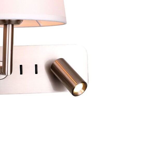 Favourite 2842-1W, настенный светильник, D225xW240xH260, 1xE27x60W, excluded + 1xLEDx1W, 100LM, 3000K, included, изображение 3