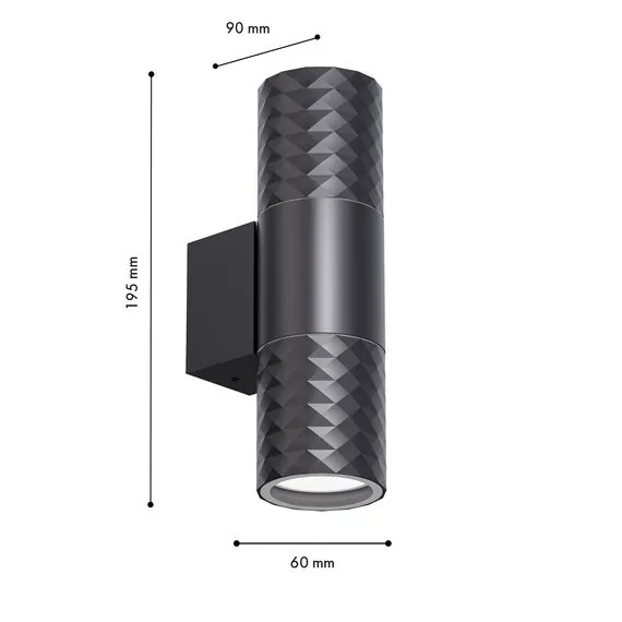 Favourite 4659-2W, уличный светильник, D90xW60xH195, 2xGU10x35W, IP65, excluded, изображение 3