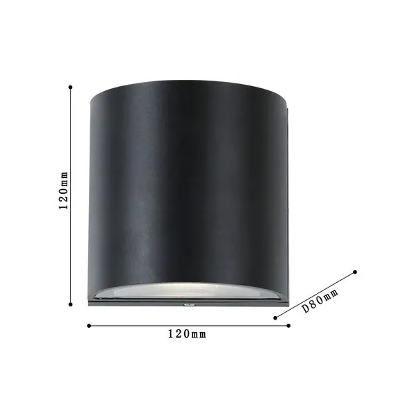 Favourite 2683-2W, уличный светильник, D80xW120xH120, 2xLEDx3W, 480LM, 3000K, IP54, included, изображение 3