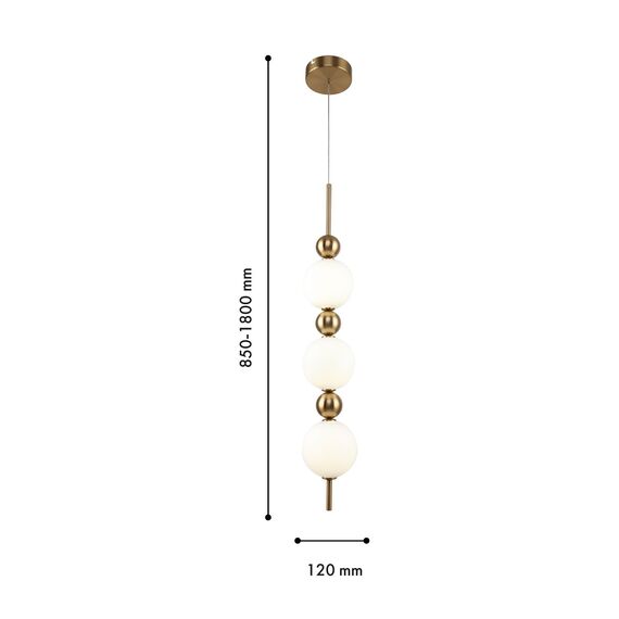 F-Promo 4088-3P, подвес, D120xH850/1800, 3xLEDx6W, 1350LM, 4000K, included, изображение 3