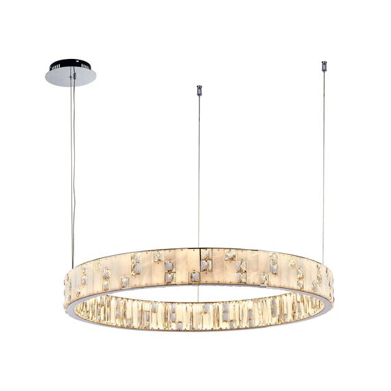 Favourite 4205-8P, подвесная люстра, D820xH110/1500, 2xLEDx44W, 8800LM, 3000K, included