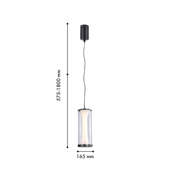 Favourite 4245-1P, подвес, D165xH575/1800, LEDx12W, 294LM, 4000K, included, изображение 2