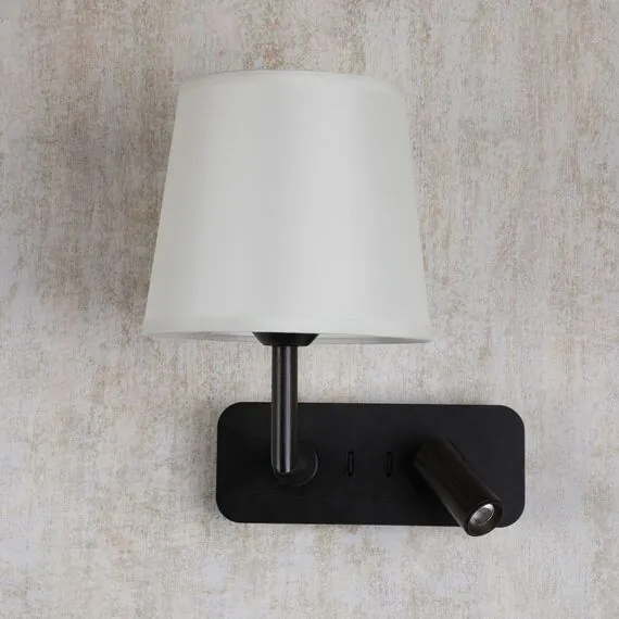 Favourite 2841-1W, настенный светильник, D225xW240xH260, 1xE27x60W, excluded + 1xLEDx1W, 100LM, 3000K, included, изображение 2