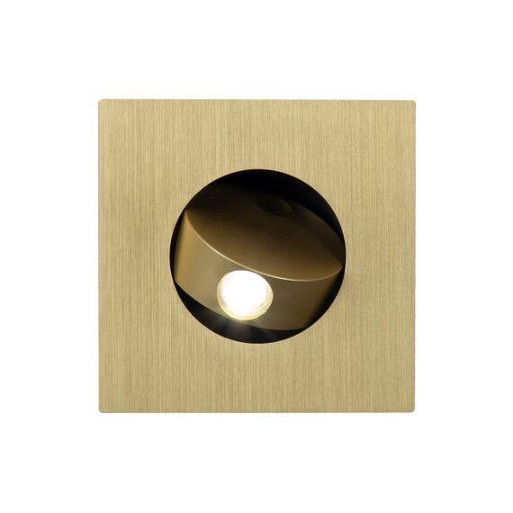 Favourite 4279-1W, настенный светильник, D85xW115xH115, cutout:L82xW80, LEDx3W, 150LM, 4000K, included, switch