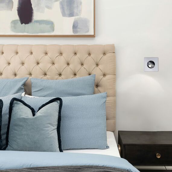 Favourite 4281-1W, настенный светильник, D45xW50xH155, cutout:L40xW50xH143, LEDx3W, 150LM, 4000K, included, switch, изображение 4