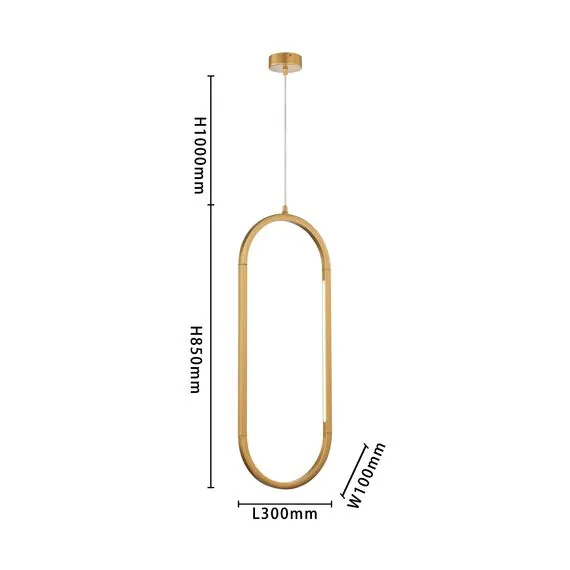 Favourite 4008-2P, подвес, L300xW20xH890/1890, 2xLEDx7.2W, 1385LM, 4000K, included, изображение 3