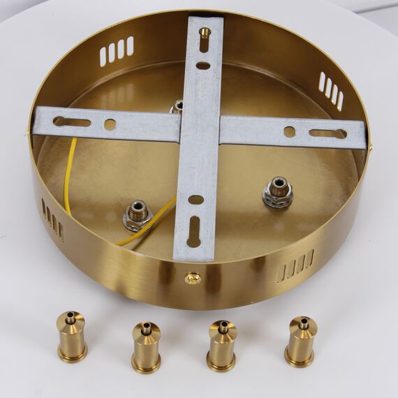 Favourite 4591-180-2BR, потолочная чаша, D180xH40, цвет латунь, изображение 4