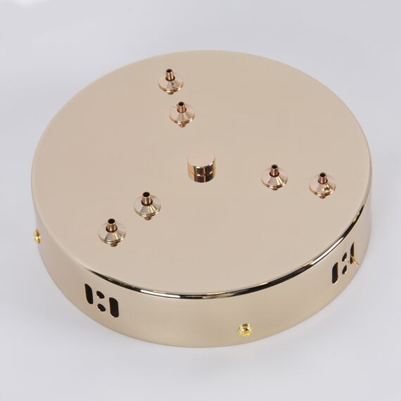 Favourite 4591-180-6GD, потолочная чаша, D180xH40, цвет золотой, изображение 4