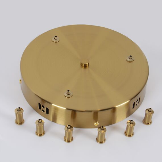 Favourite 4591-220-3BR, потолочная чаша, D220xH40, цвет латунь, изображение 4