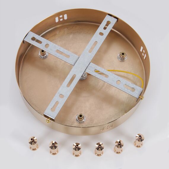 Favourite 4591-220-3GD, потолочная чаша, D220xH40, цвет золотой, изображение 3