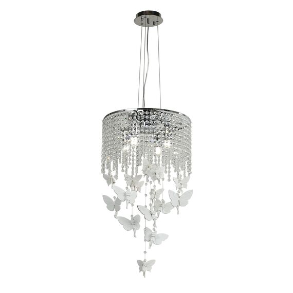 Favourite 1165-4PC, люстра 2в1, D400xH750/1750, 4xE27x40W, excluded