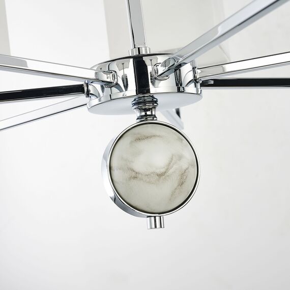 Favourite 2821-7P, подвесная люстра, D790xH455/1520(H560/1625), 7xE14x40W, excluded, изображение 5