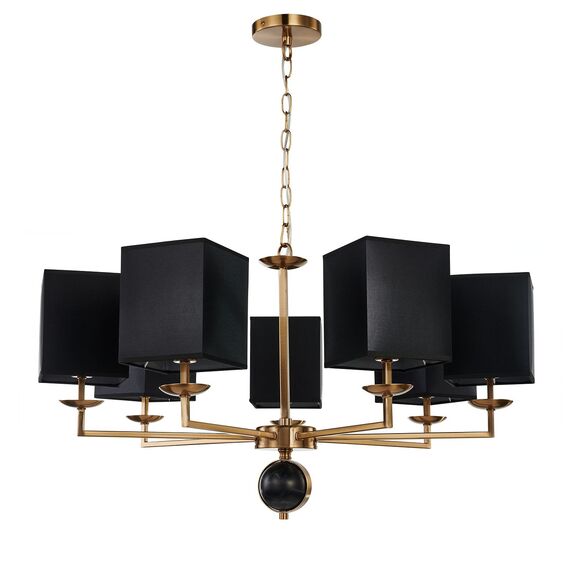 Favourite 2822-7P, подвесная люстра, D790xH455/1520(H560/1625), 7xE14x40W, excluded, изображение 2