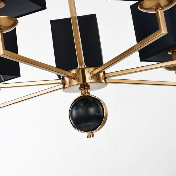 Favourite 2822-7P, подвесная люстра, D790xH455/1520(H560/1625), 7xE14x40W, excluded, изображение 6