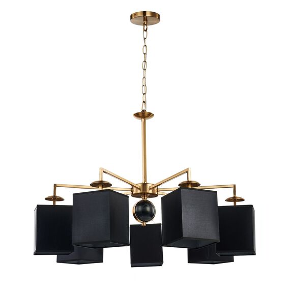 Favourite 2822-7P, подвесная люстра, D790xH455/1520(H560/1625), 7xE14x40W, excluded, изображение 9