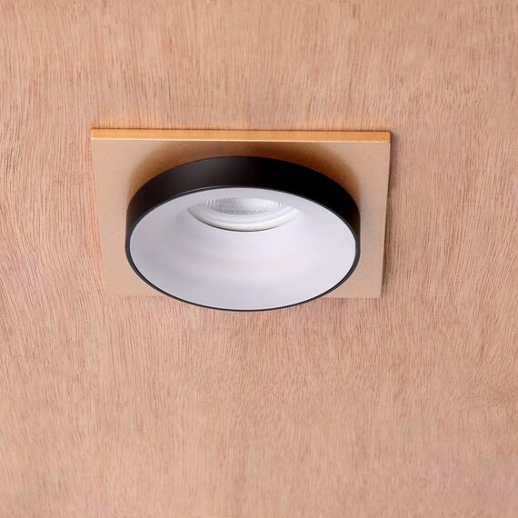 Favourite 2887-1C, врезной светильник, L95xW95xH40, cutout:D75, 1xGU10LEDx7W, excluded, изображение 2