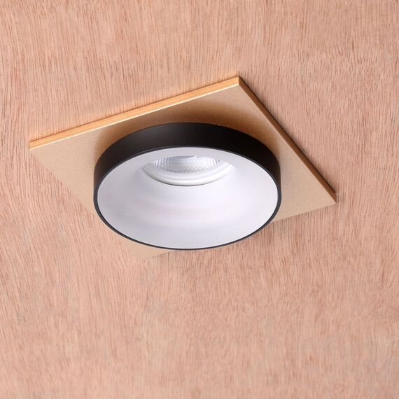 Favourite 2887-1C, врезной светильник, L95xW95xH40, cutout:D75, 1xGU10LEDx7W, excluded, изображение 5