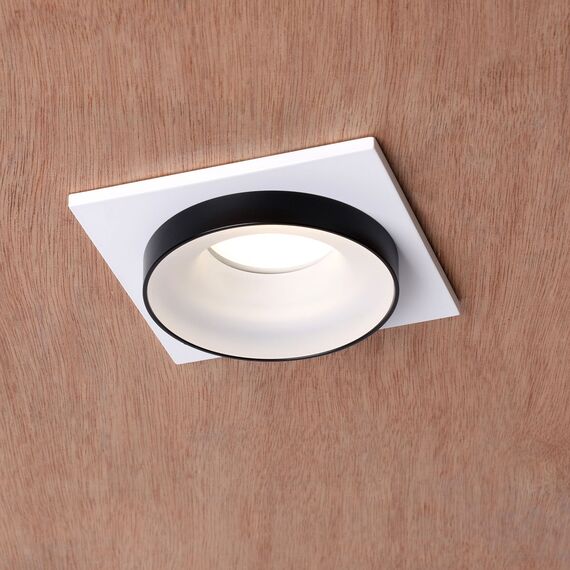 Favourite 2888-1C, врезной светильник, L95xW95xH40, cutout:D75, 1xGU10LEDx7W, excluded, изображение 6