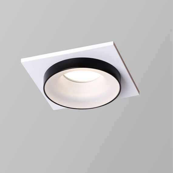 Favourite 2888-1C, врезной светильник, L95xW95xH40, cutout:D75, 1xGU10LEDx7W, excluded, изображение 8