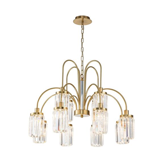 Favourite 2969-12P, подвесная люстра, D815xH650/1650, 12xE14x40W, excluded