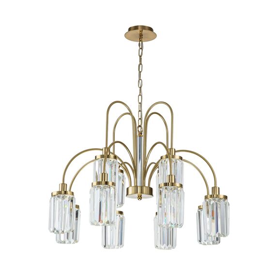 Favourite 2969-12P, подвесная люстра, D815xH650/1650, 12xE14x40W, excluded, изображение 2