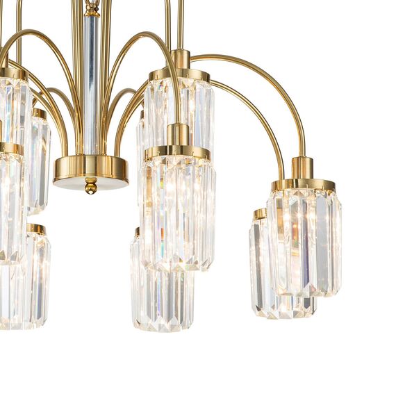 Favourite 2969-12P, подвесная люстра, D815xH650/1650, 12xE14x40W, excluded, изображение 4