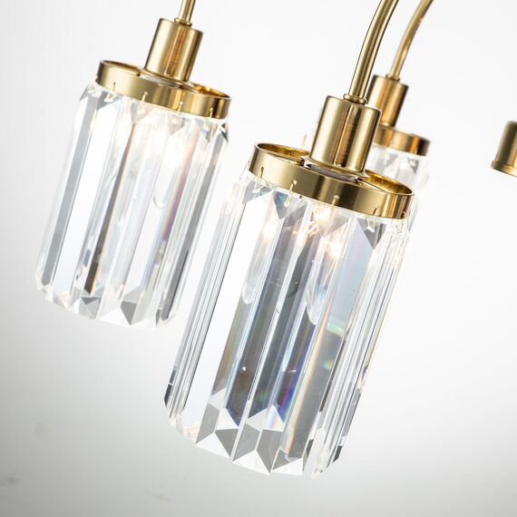 Favourite 2969-6P, подвесная люстра, D660xH495/1495, 6xE14x40W, excluded, изображение 4