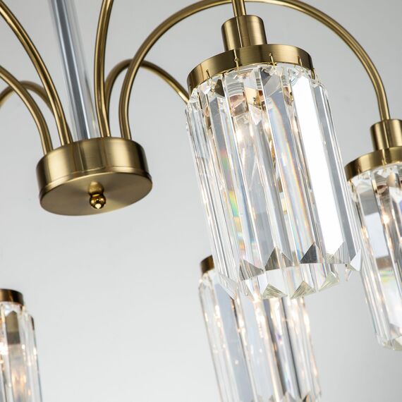 Favourite 2969-6P, подвесная люстра, D660xH495/1495, 6xE14x40W, excluded, изображение 5