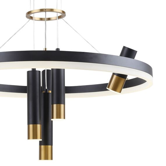 F-Promo 3097-7P, подвесная люстра, D600xH600/1000, LEDx35W + 6xLEDx3W, 3640LM, 4000K, included, изображение 4