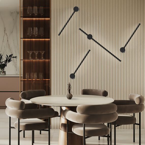 F-Promo 4167-1W, настенный светильник, D100xW60xH400, LEDx7W, 315LM, 4000K, included, изображение 4