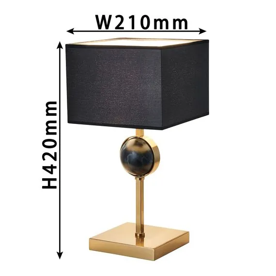 Favourite 2822-1T, настольный светильник, L210xW210xH420, 1xE27x60W, excluded, изображение 3