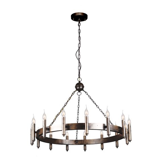 Favourite 1144-15P, люстра подвесная, D1124xH2150, 15xE14x60W, excluded