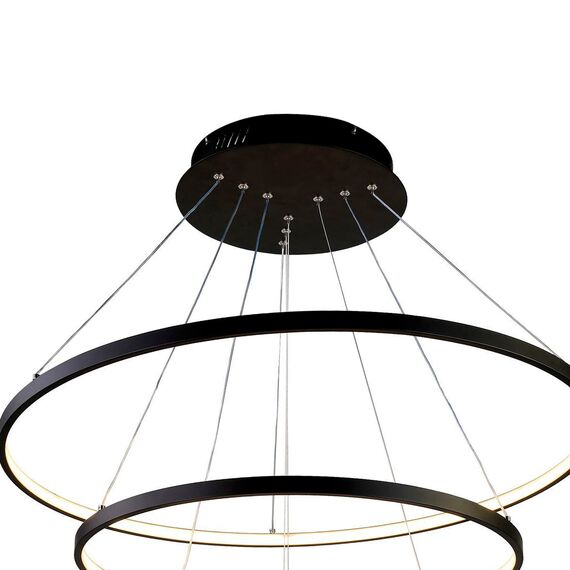 Favourite 1764-18P, подвесная люстра, D400xD600xD800xH600/1800, LEDx95W, 4410LM, 4000K, included, изображение 3